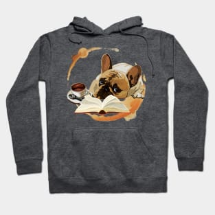 Books And Coffee And Dogs. Hoodie